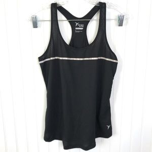 OLD NAVY Active Tank Black Semi Fitted M